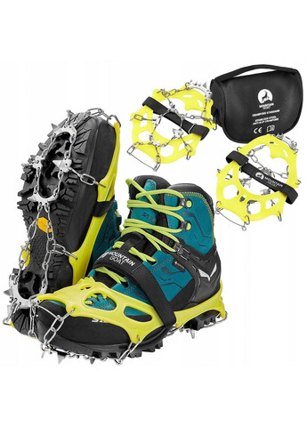 Льодоходи (льодоступи) на взуття Mountain Goat Standard 9 Nails MG0002 Size S No Brand (258543817)