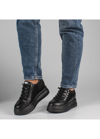 Чорні осінні жіночі кросівки 198907 Buts