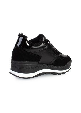 Черные зимние кроссовки женские бренда 8501353_(1) ModaMilano