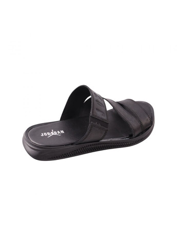 Шльопанці чоловічі чорні натуральна шкіра Maxus Shoes 133-23lshc (259112673)