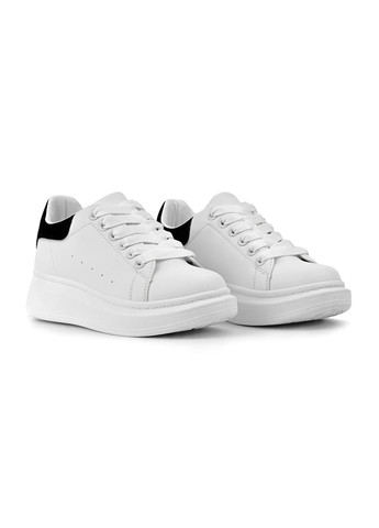 Белые демисезонные классические белые кроссовки Stilli