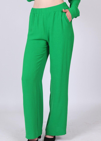 Зеленые кэжуал летние брюки Актуаль