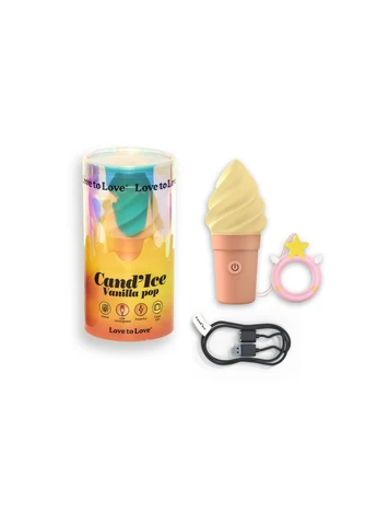 Вибратор-мороженое CAND'ICE — VANILLA POP Love To Love (277236976)