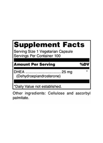 DHEA 25 mg 100 Veg Caps Douglas Laboratories (268985357)