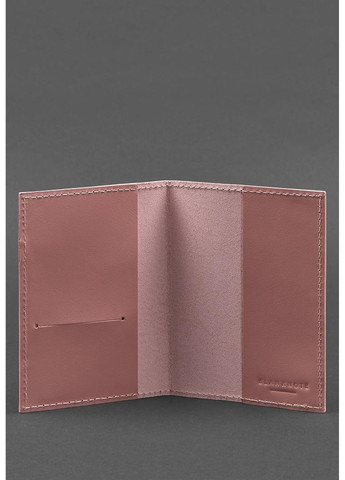 Шкіряна паспортна кришка 1.2 рожевий BN-OP-1-2 рожевий-персик BlankNote (263519158)