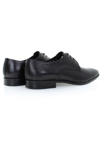 Черные классические туфли мужские бренда 9300458_(1) Mida на шнурках