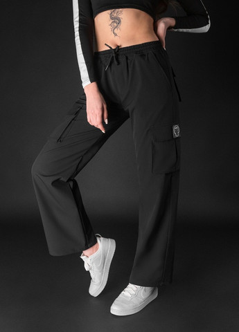 Жіночі брюки карго Клондайк чорний BEZET (258588729)