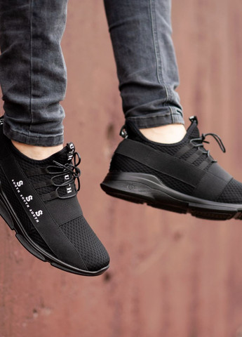 Черные демисезонные кросовки south fresh black Vakko