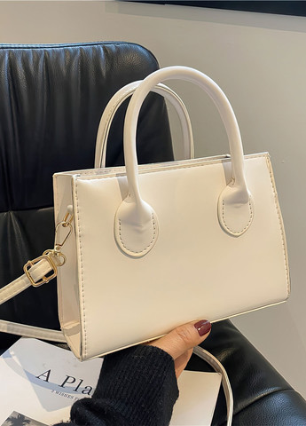 Трендовая женская сумка кросс боди / сумочка через плечо 2023 Бежевая 64937 DobraMAMA (258050541)