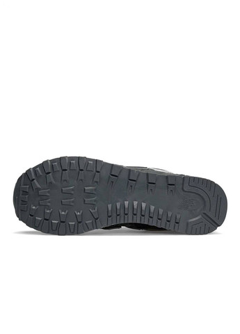 Сірі Осінні кросівки чоловічі, вьетнам New Balance 574 Dark Grey