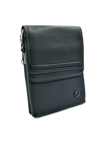 Мужская кожаная сумка H.T.Leather чёрного цвета SKL85-296488 New Trend (259161359)