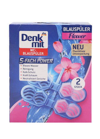 Туалетний блок для унітазу Flower (2 шт) Denkmit (258079646)
