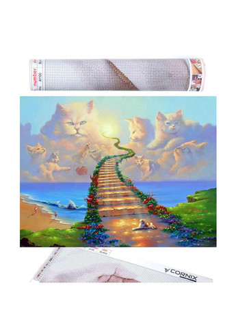 Набір алмазної мозаїки (вишивки) Cornix Art 40 x 30 см AY46 No Brand (258985104)
