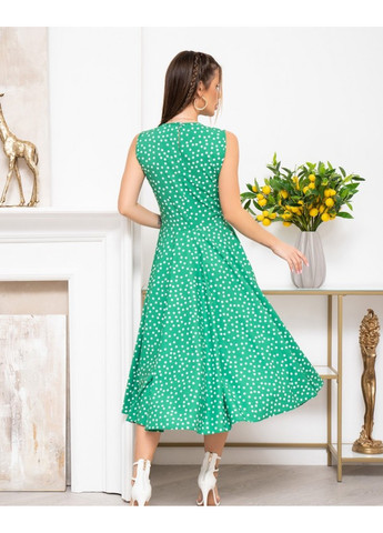 Зелена повсякденний сукня 13943 зелений ISSA PLUS