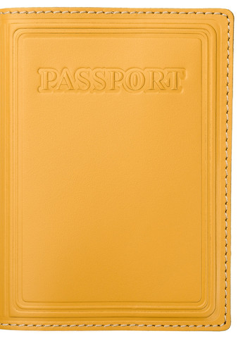 Шкіряна Обкладинка Для Паспорта, Закордонного паспорта Villini 002 Жовтий Martec (259735339)