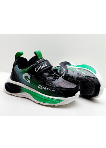 Зеленые демисезонные кроссовки Clibee 371BG