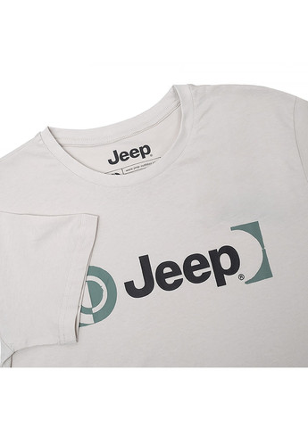 Біла футболка t-shirt paintbrush j22w Jeep