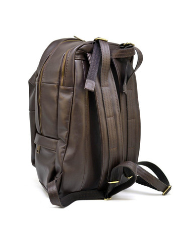 Кожаный мужской коричневый рюкзак gc-7340-3md TARWA (263776541)
