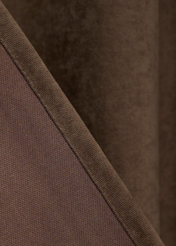 Набор штор блэкаут коричневого цвета, 1.5*2.5м, 2 шт No Brand (259504101)