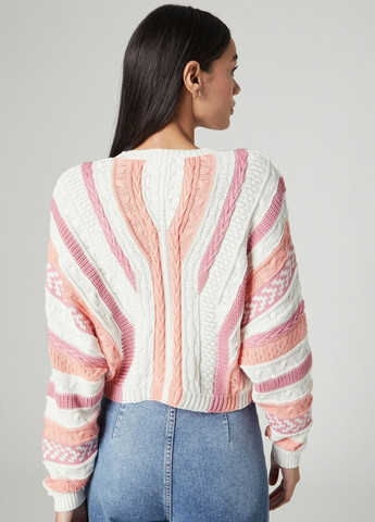 Комбинированный свитер GMK