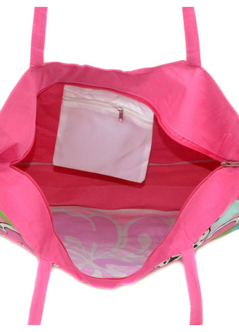 Жіноча рожева пляжна сумка / 1331 pink Podium (261771727)