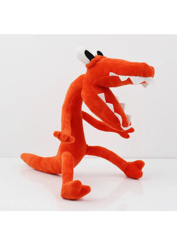 Оригинальная детская мягкая плюшевая игрушка для детей персонаж радужные друзья роболокс 37 см (475400-Prob) Крокодил Оранж Unbranded (266987848)