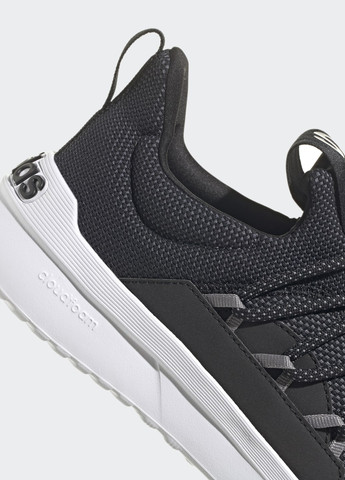 Черные всесезонные кроссовки lite racer adapt 4.0 cloudfoam slip-on adidas