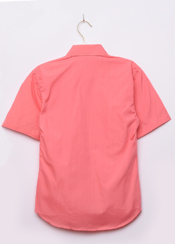 Розовая классическая рубашка с надписями Let's Shop
