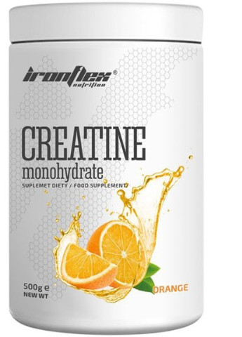 Creatine Monohydrate 500 g /200 servings/ Orange Ironflex (256724866)
