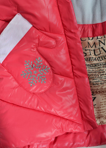Красная зимняя верхній одяг куртка дитяча червона (06) Lemanta