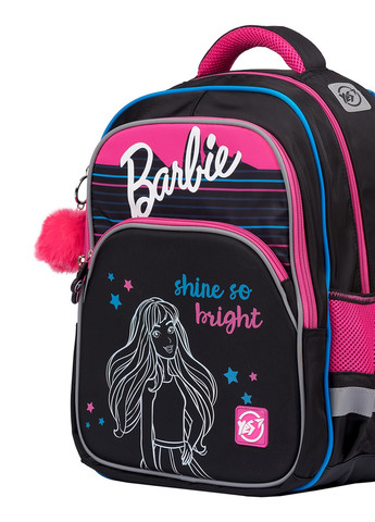 Рюкзак S-40 Barbie черно-малиновый + пенал в подарок Yes (257296886)