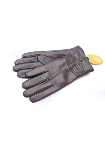 Темно-коричневые кожаные женские перчатки Shust Gloves (266142979)