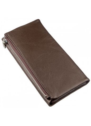 Жіночий темно-коричневий гаманець з натуральної шкіри ST Leather 18841 Темно-коричневий ST Leather Accessories (262453851)
