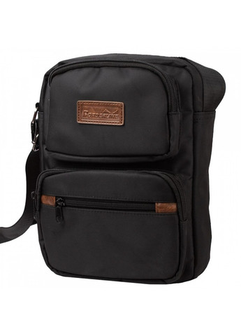 Сумка чоловіча текстильна Borderline 32 Black (Чорний) Borsacomoda (261856402)