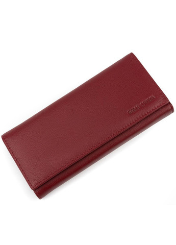Місткий гаманець для дівчат зі шкіри MC-1415-4 (JZ6623) бордовий Marco Coverna (259752554)