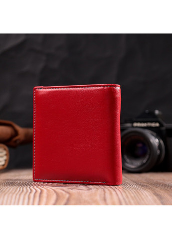 Жіночий гаманець середнього розміру 19496 Червоний st leather (277980460)