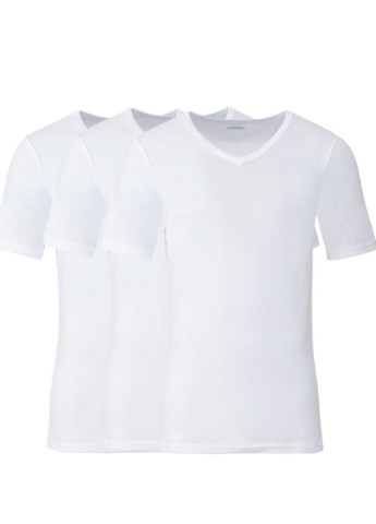 Белая набор базових футболок мужчине Livergy