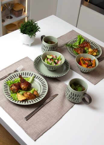 Тарелка глубокая 13,5 см MVM (258470345)