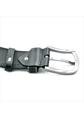 Ремень мужской кожаный Weatro Черный 115,120 см lmn-mk43ua-029 Le-Mon (272596629)
