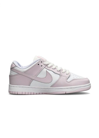 Светло-розовые демисезонные кроссовки женские, вьетнам Nike SB Dunk Low Retro White Easy Pink