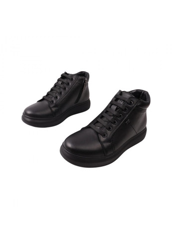 Черные ботинки мужские черные натуральная кожа Brionis