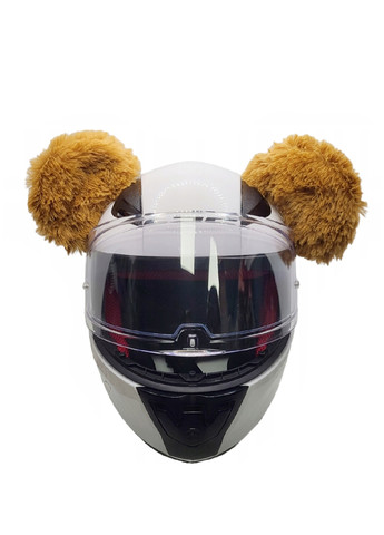 Уши для шлема медвежонок коричневый Newcential Lidl (258625031)