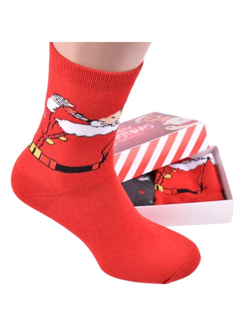 Набор мужских носков в подарочной упаковке Happy New Year No Brand (275992934)