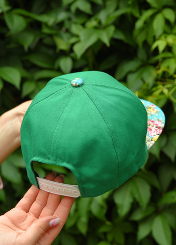 Кепка дитяча для дівчинки зеленого кольору Let's Shop (259873818)