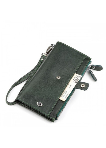 Жіночий шкіряний гаманець ST Leather 18416 (ST420) Синій ST Leather Accessories (262452719)