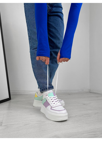Цветные демисезонные разноцветные кроссовки форс Stilli