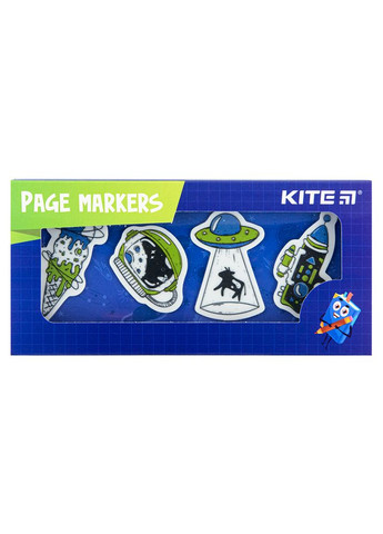 Закладки пластикові колір різнокольоровий ЦБ-00230306 Kite (261762038)