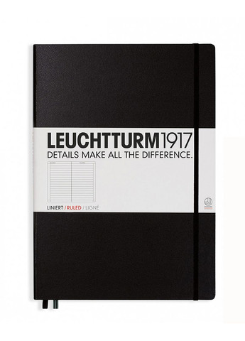 Блокнот Master Classic A4+, чорний, лінія Leuchtturm1917 (270949190)