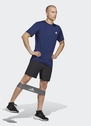 Синя футболка train essentials stretch training adidas