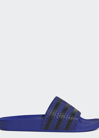 Синие шлепанцы adilette adidas